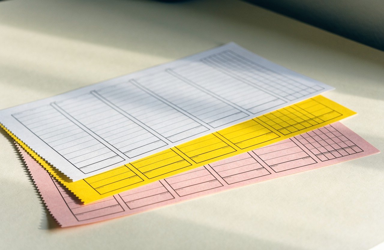 Business Forms printed by Lithomatic