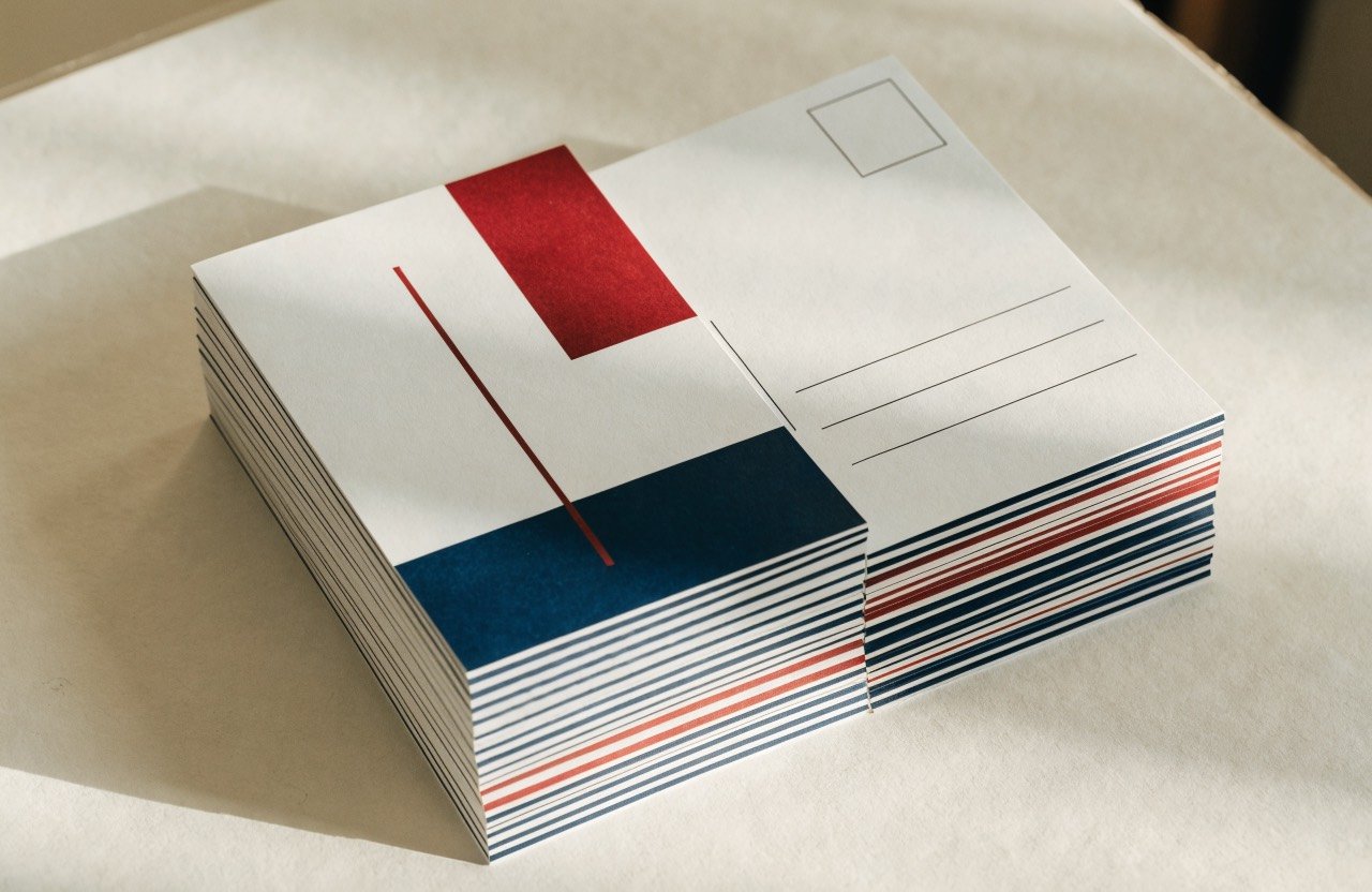 Postcards printed by Lithomatic
