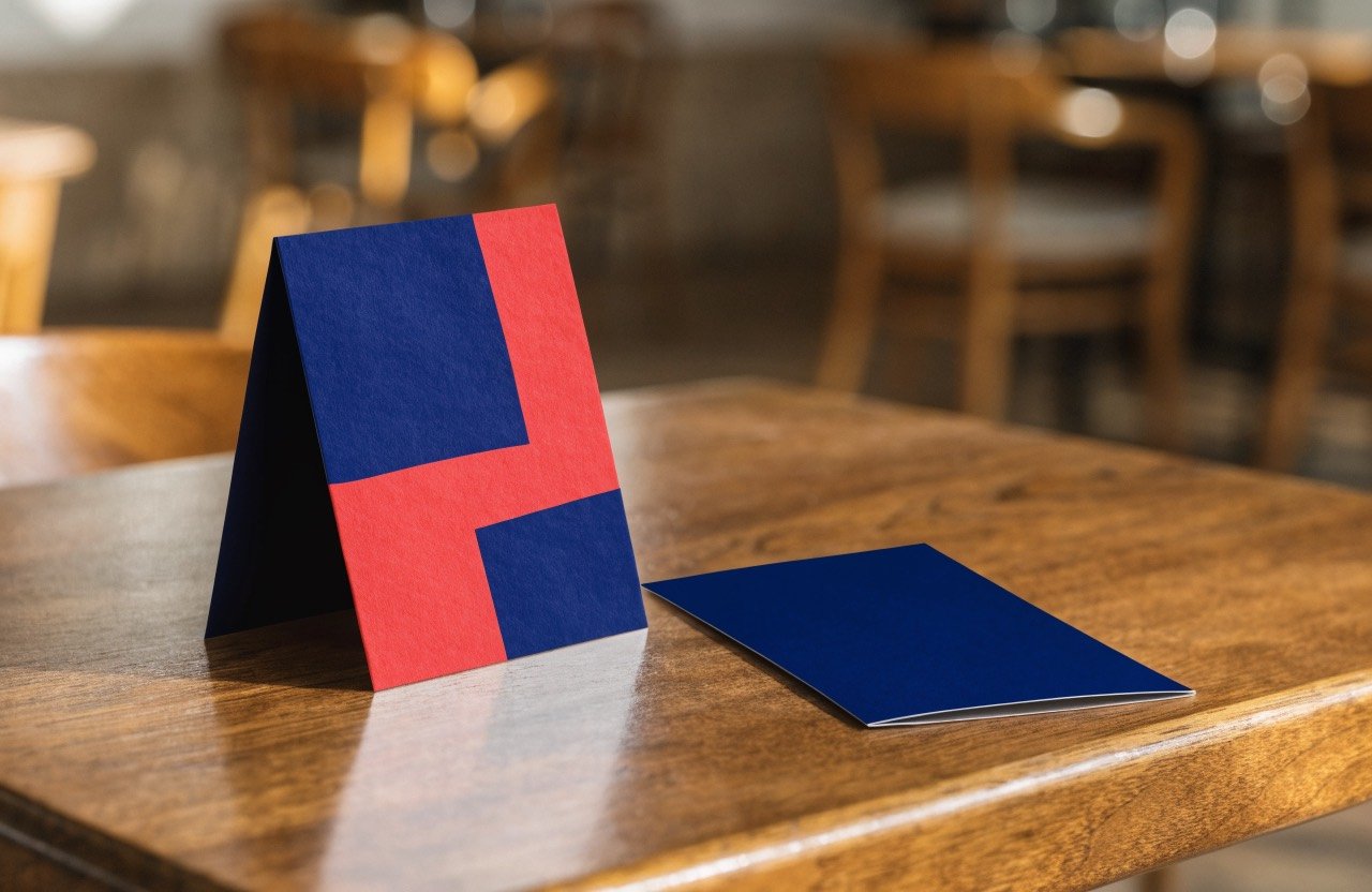 Table Tents printed by Lithomatic